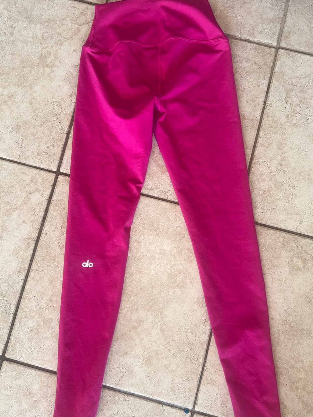 Alo Yoga High-Waist Airlift Leggings Magenta Crush XS